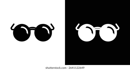 Glasses icon symbols. Vector illustration.