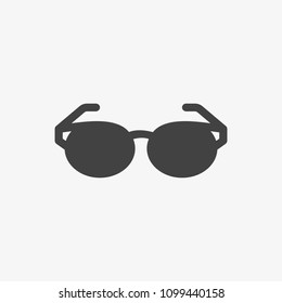 Glasses icon, Tools and utensils icon. Glyph, Solid style. Vector illustration