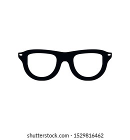 Glasses icon in trendy flat style isolated on background. Glasses icon page symbol for your web site design, logo, app, UI. Glasses icon Vector illustration, EPS10.