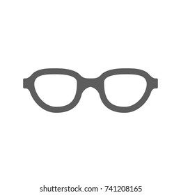 Glasses icon in trendy flat style isolated on white background. Symbol for your web site design, logo, app, UI. Vector illustration, EPS