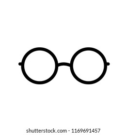 glasses icon vector