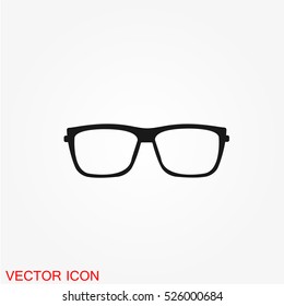 Glasses Icon Vector
