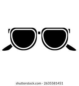 Glasses icon vector, black and white, glasses clip art, eye glasses clip art, clip art sunglasses, sunglass clip art, simple glasses silhouette