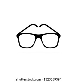 glasses Icon. Vector concept illustration for design.