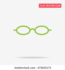 Glasses icon. Vector concept illustration for design.