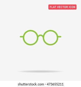 Glasses icon. Vector concept illustration for design.