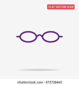 Glasses icon. Vector concept illustration for design.
