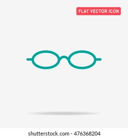 Glasses icon. Vector concept illustration for design.