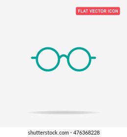 Glasses icon. Vector concept illustration for design.