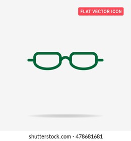 Glasses icon. Vector concept illustration for design.