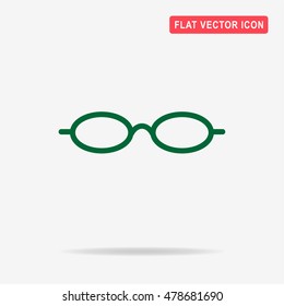 Glasses icon. Vector concept illustration for design.
