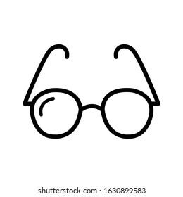 Glasses icon vector design template ilustrasion