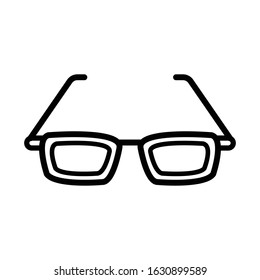 Glasses icon vector design template ilustrasion