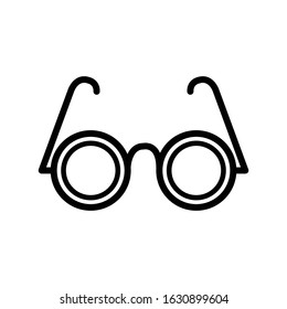 Glasses icon vector design template ilustrasion