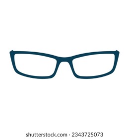 glasses icon vector design template in white background