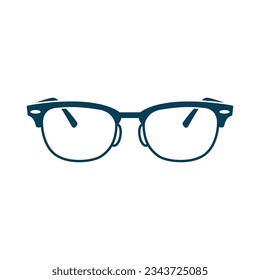 glasses icon vector design template in white background