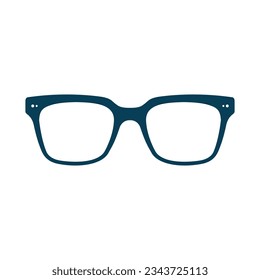 glasses icon vector design template in white background