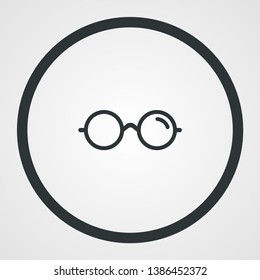 glasses icon vector eps 10 , Lorem ipsum flat design