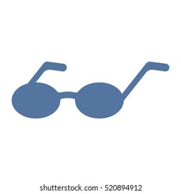 Glasses Icon Vector flat design style