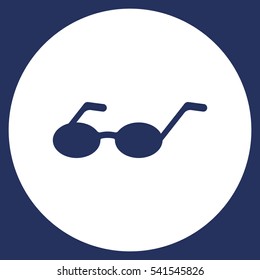 Glasses Icon Vector flat design style