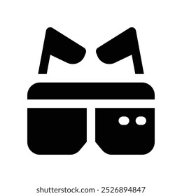 Icono del glifo del Vector para su Sitio web, móvil, presentación, y diseño del logotipo.