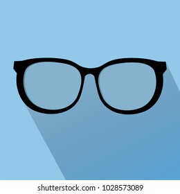Glasses Icon. Vector illustration.