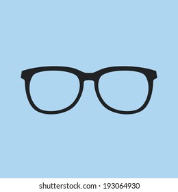 Glasses icon. Vector illustration