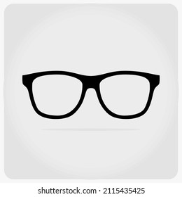 Glasses icon in vector illustration.