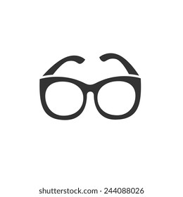glasses icon. Vector illustration.