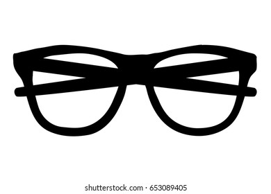 glasses icon vector illustration