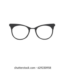 Glasses icon, vector illustration design. Glasses collection.