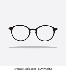 Glasses icon, vector illustration design. Glasses collection.