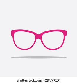 Glasses icon, vector illustration design. Glasses collection.
