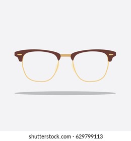 Glasses icon, vector illustration design. Glasses collection.