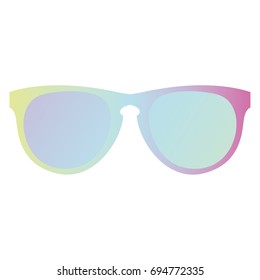Glasses Icon. Vector illustration. Elements for design. Glasses Icon on white background