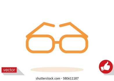 glasses icon vector illustration EPS 10