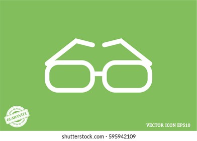 glasses icon vector illustration EPS 10
