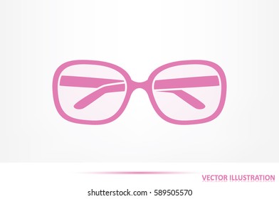 glasses icon vector illustration eps10.