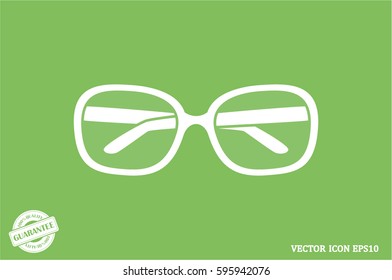 glasses icon vector illustration eps10.