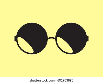 glasses, icon, vector illustration eps10