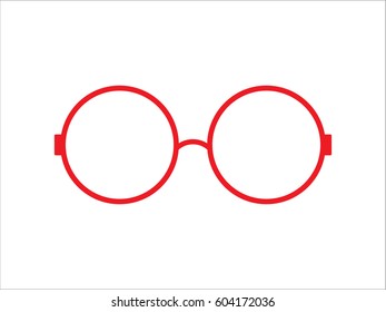 glasses, icon, vector illustration eps10