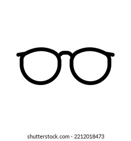 Glasses icon. vector illustration. sign symbol. 
