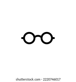 Glasses icon vector illustration. Glasses sign and symbol