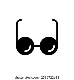 Glasses icon vector illustration. Glasses sign and symbol