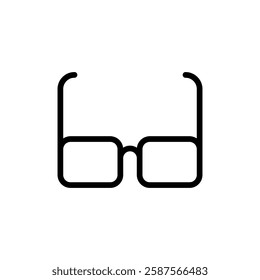 Glasses icon vector illustration. Glasses sign and symbol