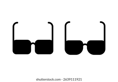 Glasses icon vector illustration. Glasses sign and symbol