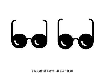 Glasses icon vector illustration. Glasses sign and symbol