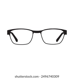 glasses icon vector illustration simple design