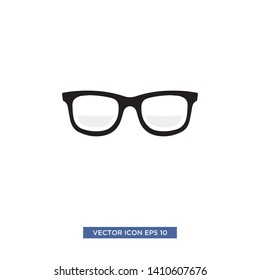 glasses icon vector illustration template