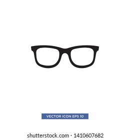 glasses icon vector illustration template